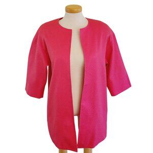 Hazel Mae Unstructured Open Front Jacket/Blazer